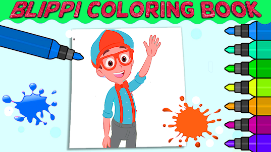 Blippi: Coloring Book