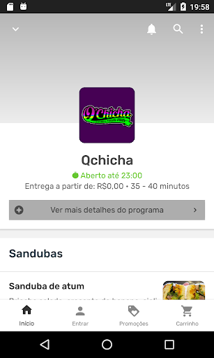 Android application Q chicha screenshort
