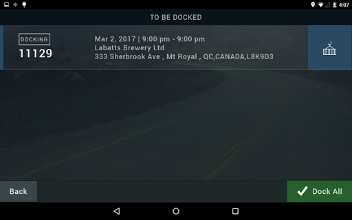 Android application DTMS Mobile screenshort