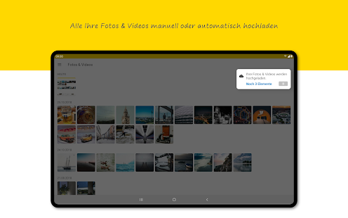 WEB.DE Online-Speicher Screenshot