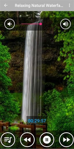 Android application Waterfall Sound of Nature screenshort