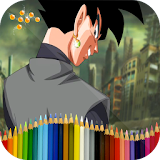 Coloring for DBS fan-art icon