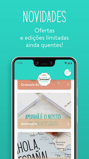 Android application O Melhor Croissant screenshort