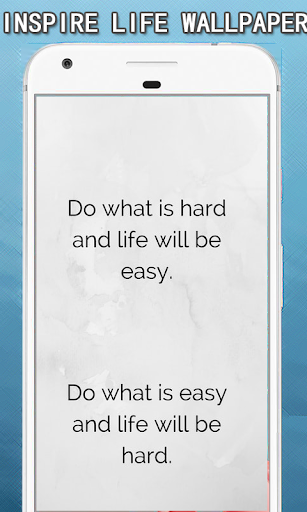 Android application Inspirational Life Wallpapers screenshort