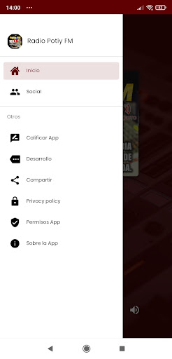 Radio Potiy FM 103.7 Screen 3