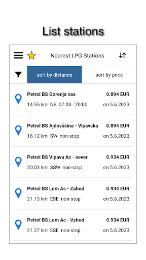 myLPG.eu Screen 3