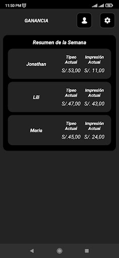Calcula Tipeo Screen 2
