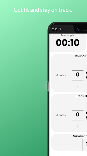 FlexiFit: Training Timer Screen 3