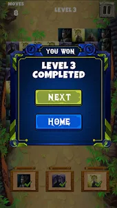 Vikings Game match 3 puzzle