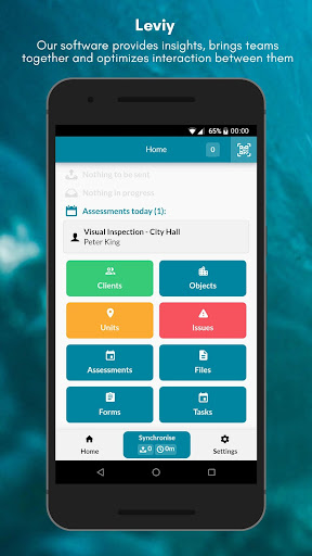 Android application Leviy screenshort