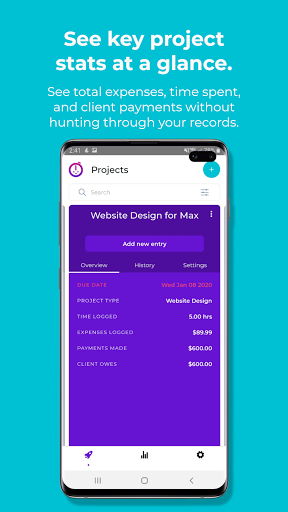 Chronos Time Tracking - Freela Screen 2