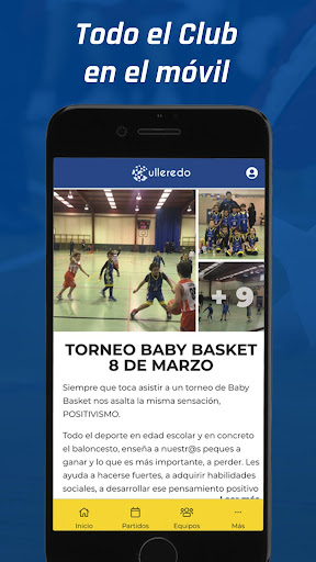 Android application CB Culleredo screenshort