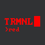 Cover Image of Download Terminal Red - CRT Theme  APK