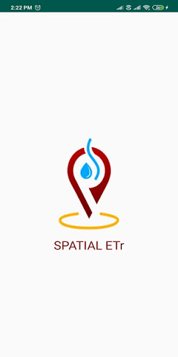 Android application Spatial ETr screenshort