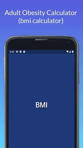 Android application bmi calculator kg with age screenshort