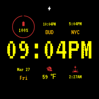 VFD Watch Face