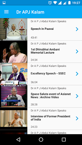 Dr APJ Abdul Kalam Speeches