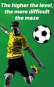 Soccer maze