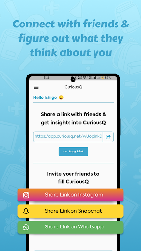 CuriousQ : Most Viral App 2023 Screen 3