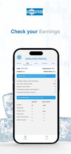 Android application EmployeePortal screenshort