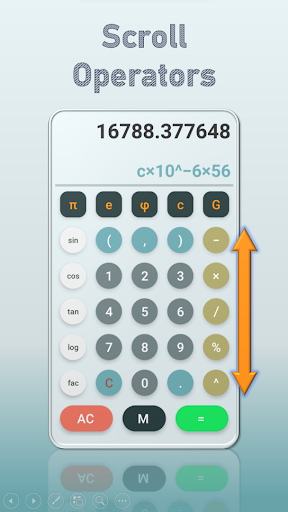 Android application ProCalci - The Calculator App screenshort