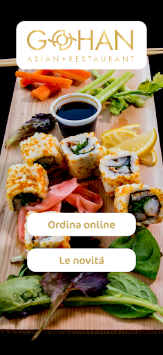 Android application GOHAN Asian Restaurant screenshort