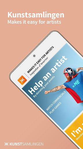 Android application Kunstsamlingen screenshort