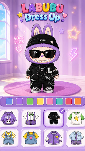 Labubu Games: DIY Dressup screenshot 2