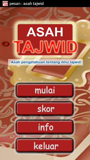 Asah Tajwid Screen 2