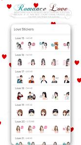 Imágen 3 Couple Love Romance Sticker Pa android