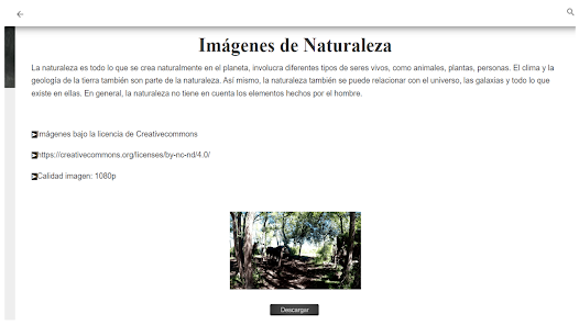 Captura 5 Videos y Fotos de Naturaleza android