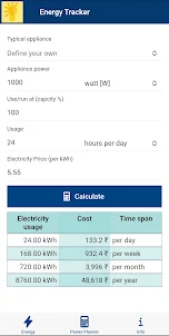 Energy Tracker