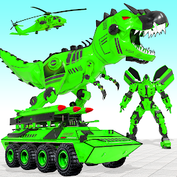 သင်္ကေတပုံ Missile Truck Dino Robot Car