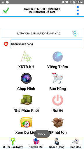 SalesUp TueLinh Screen 2