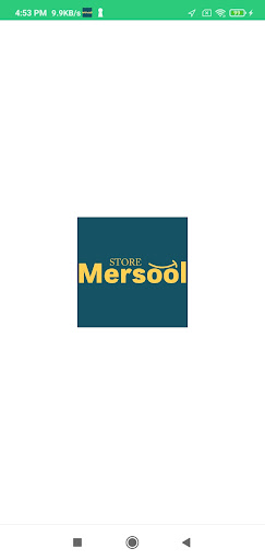 Android application Mersool store - محل مرسول screenshort