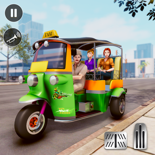 Tuk Tuk Rickshaw Driving Sim