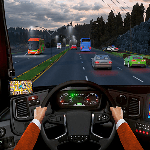 City Bus Driver Simulator Game logo