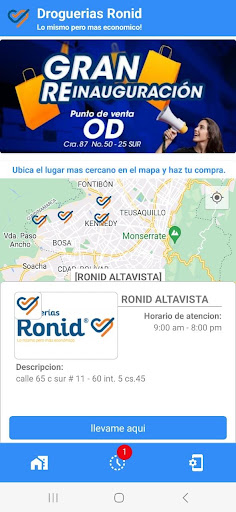 Droguerías Ronid Screen 2