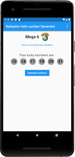 Barbados lottery generator Screen 3