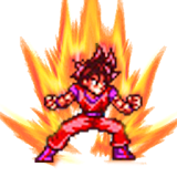 goku super saiyan god transformation icon