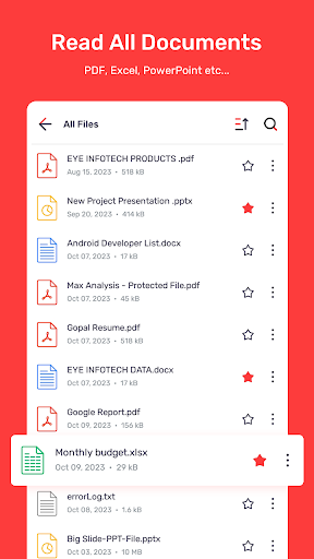 Eye Document Reader - PDF Tool Screen 3