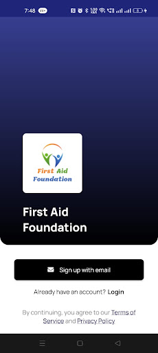 First Aid Foundation Screen 3