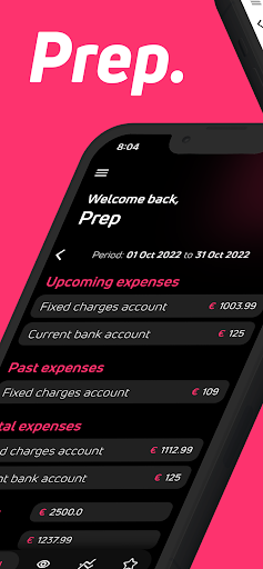 Android application Prep: Prepare Your Finances screenshort