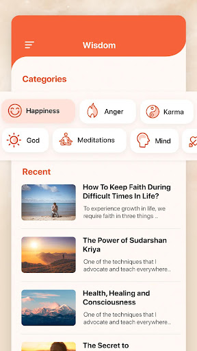 Screenshot of Gurudev Sri Sri