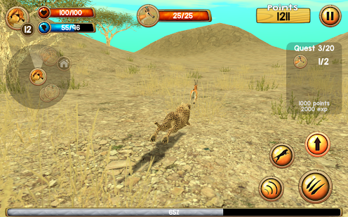 Wild Cheetah Sim 3D screenshots 22