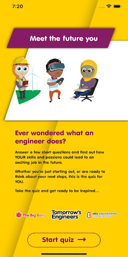 Android application Meet the future you screenshort