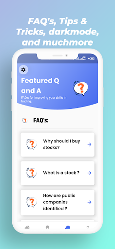 Screenshot of Learn how to invest: TradeArea