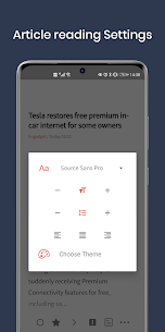 FocusReader RSS Reader MOD APK (Pro Unlocked) Download 7