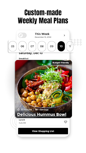 DishQuo Personalized Nutrition Screen 3