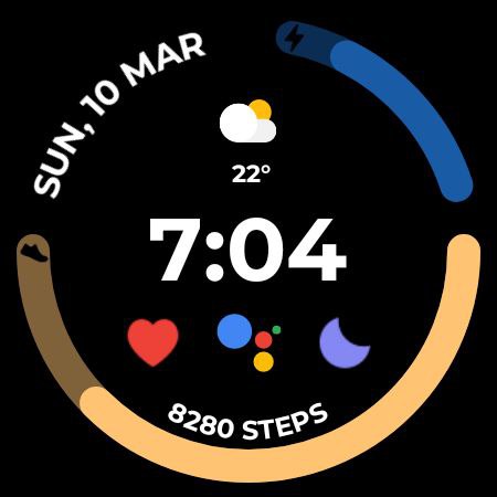 Nighty Digital 28 - watch face screenshot 20